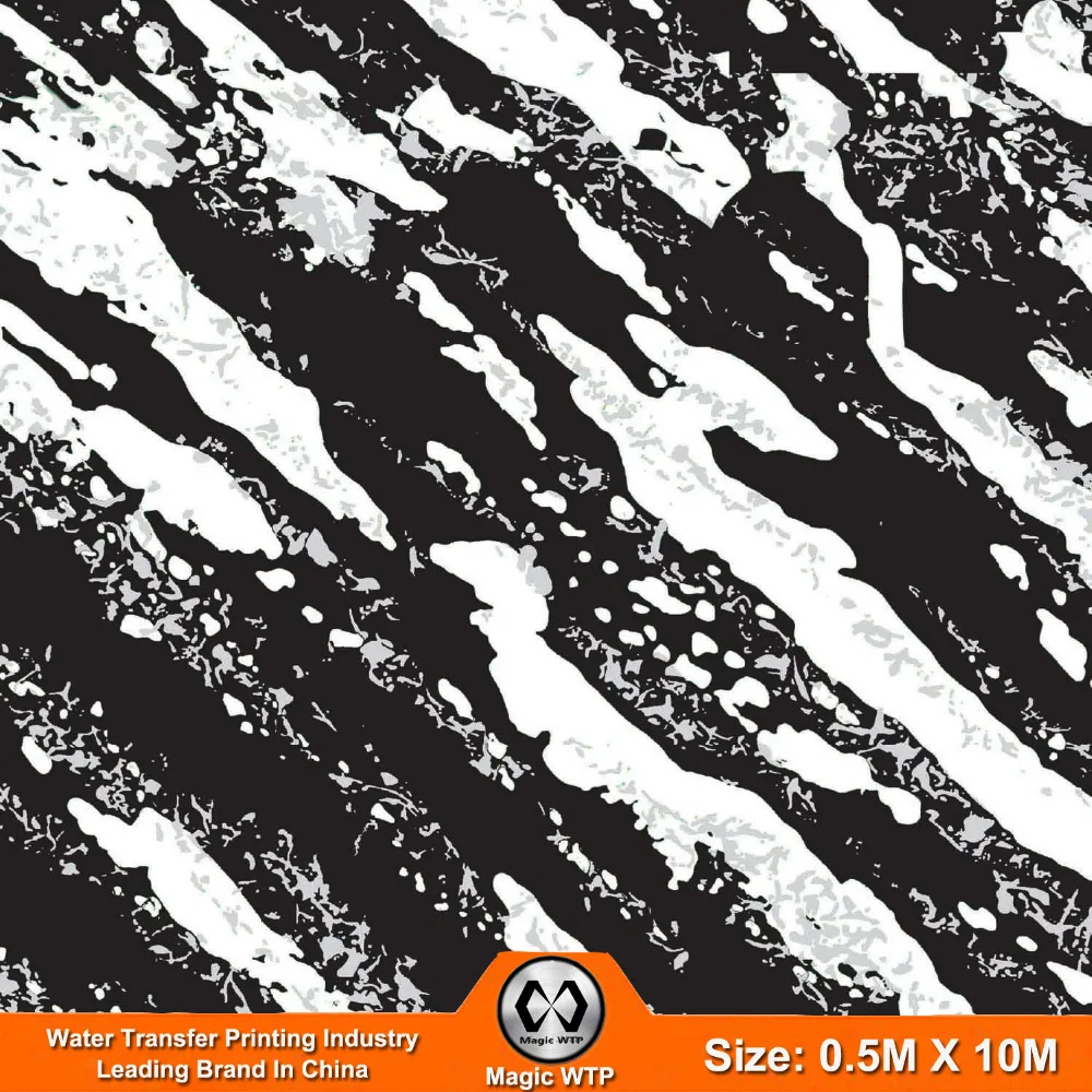 Новый Дизайн Hydrographics Печатание Перехода Воды Пленки № ECX5058 Размер 0.5 м х 10