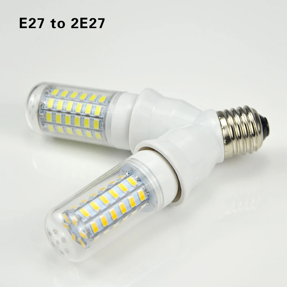 5x E27 to GU10 socket Screw base LED Bulb Halogen Light lamp Adapter Converter G