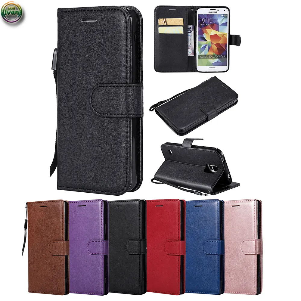 Бумажник чехол для Samsung Galaxy S5 5S SM-G900 SM-G900F SM-G900FD мягкий из ТПУ телефона SM G900 G900F G900FD
