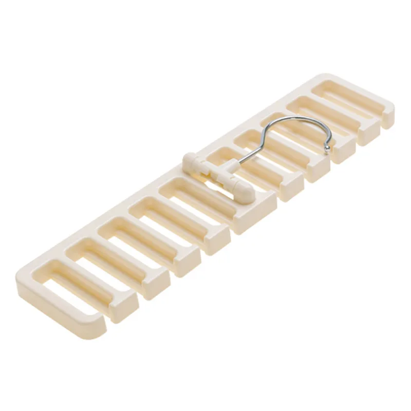 10 card slot beige Anpro 8/10 слот для карт галстук ремень полка-органайзер для хранения свисающий шарф шарфы рамка гардероб космическая экономия Организации - Цвет: 10 card slot beige