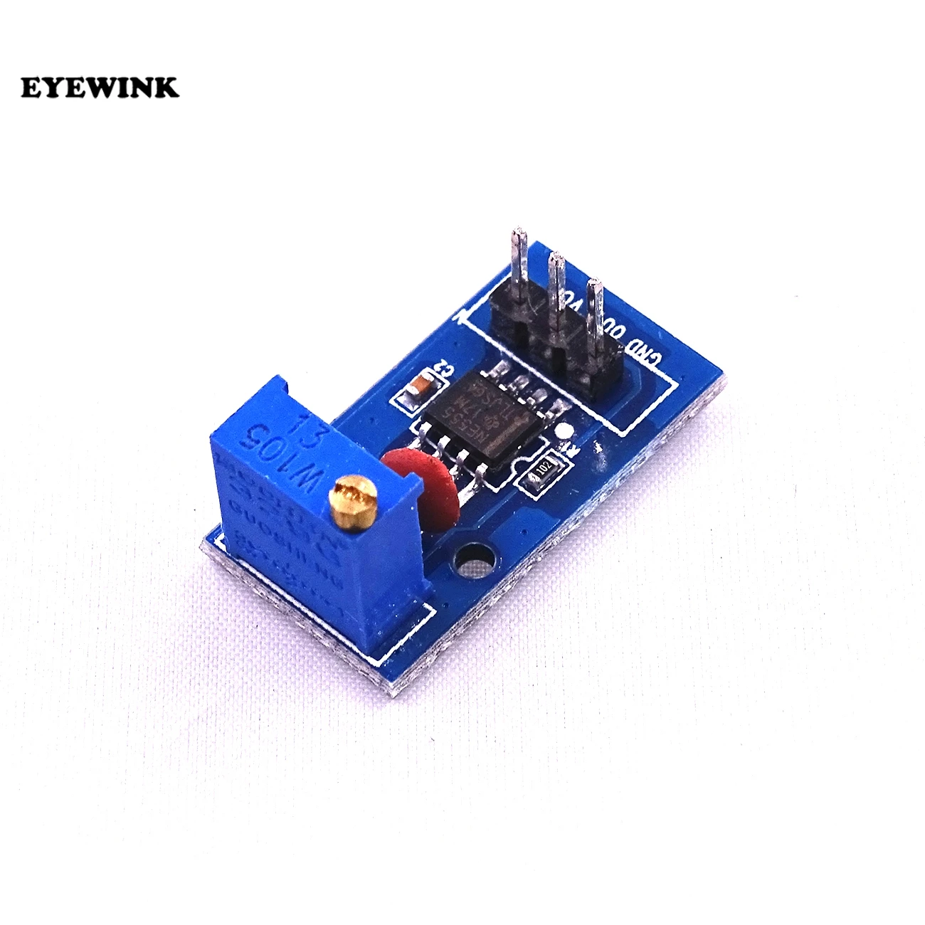 

NE555 adjustable frequency pulse generator module For Arduino Smart Car