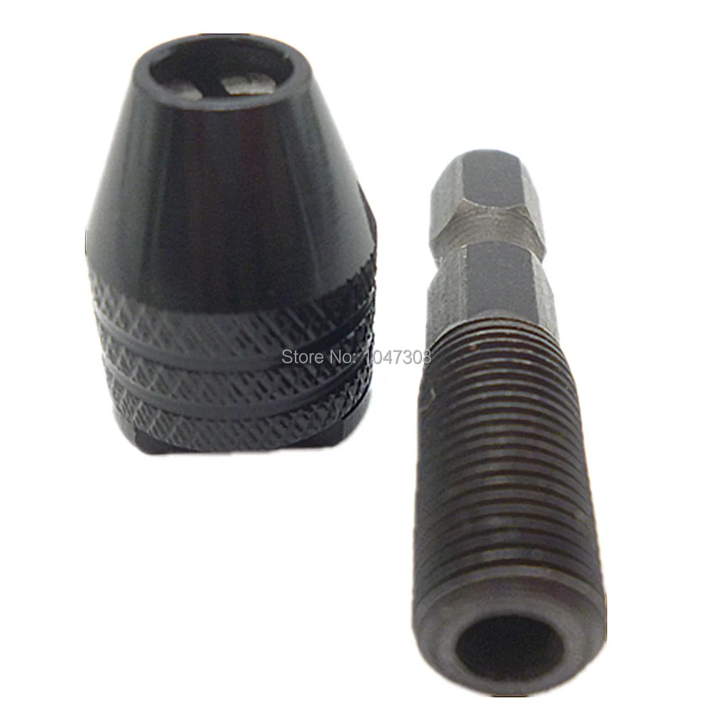 Universal Multi Chuck Keyless for Dremel Rotary Tools 0.3-3.2MM Faster Bit Swaps