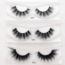 Visofree шелк 3D ресницы искусственной норки полный полосы ручной крест накрест Толстые Накладные ресницы косметические макияж инструменты