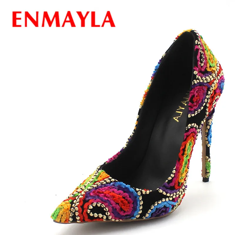 ENMAYLA Multicolor High Heels 