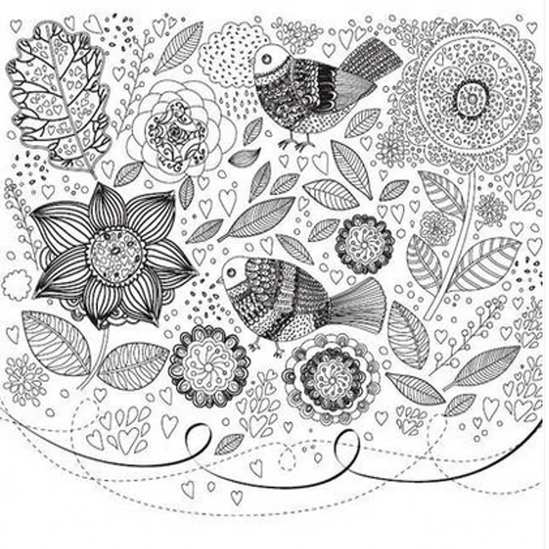 96 Pages Wonderland Explore Coloring Book 36pcs Color Pencils Secret Garden For Adult Children Antistress Painting Drawing Books In From Office