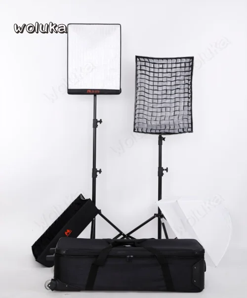 Falcon Eyes 2pcs RX-18TD 100W LED Video Light 504pcs Flexible light kit с диффузором + сот сумка для переноски C50