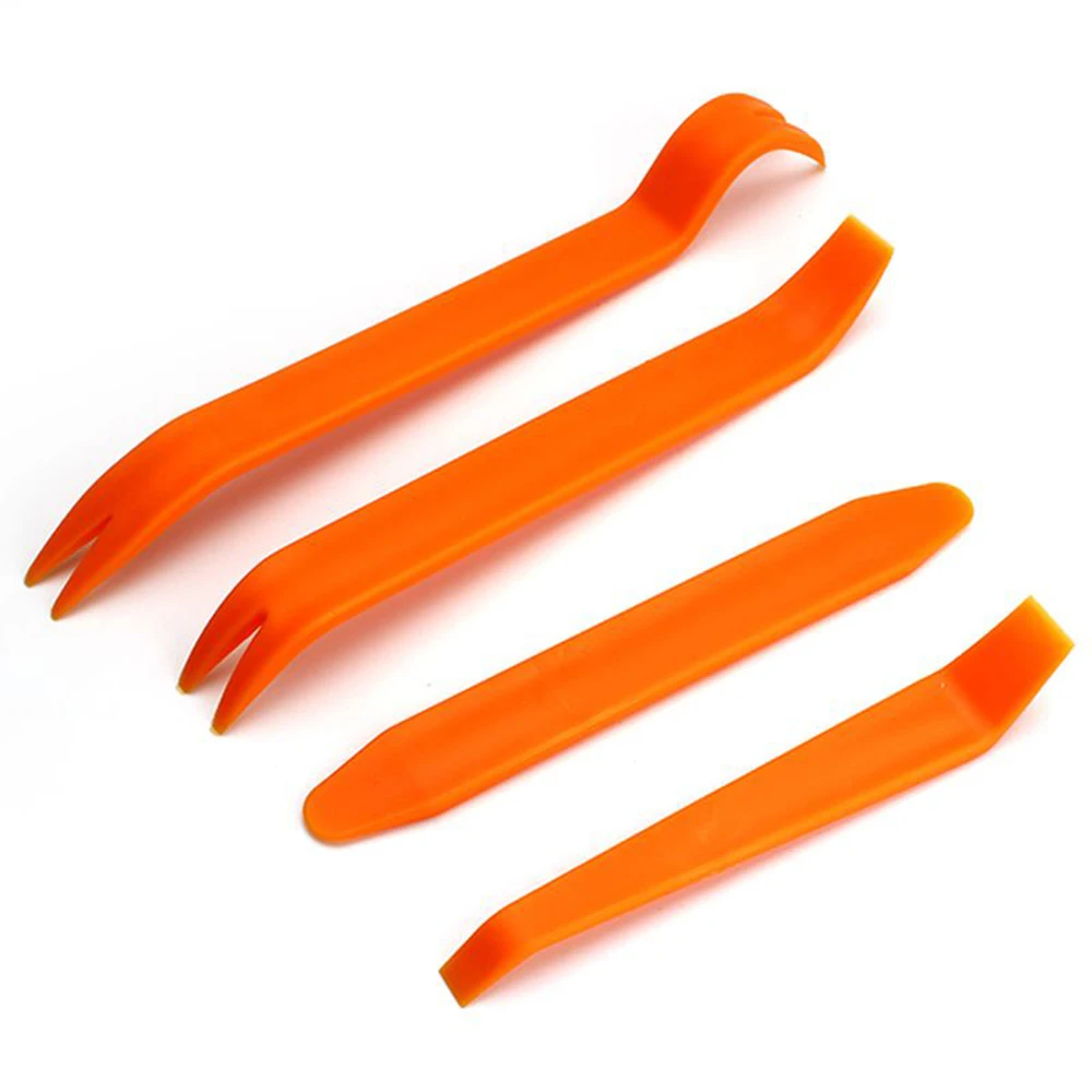 4pcs/set Automobile Radio Panel Door Clip Trim Dash Removal Installer Pry Repair Tool Set Car Panel Removal Tools DIY Repairing