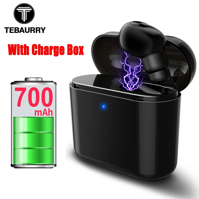 

TWS Invisible Wireless Earbuds Bluetooth Earphone Mini Wireless Earphone Stereo Bluetooth Headphones with 2200mAh Charging Box