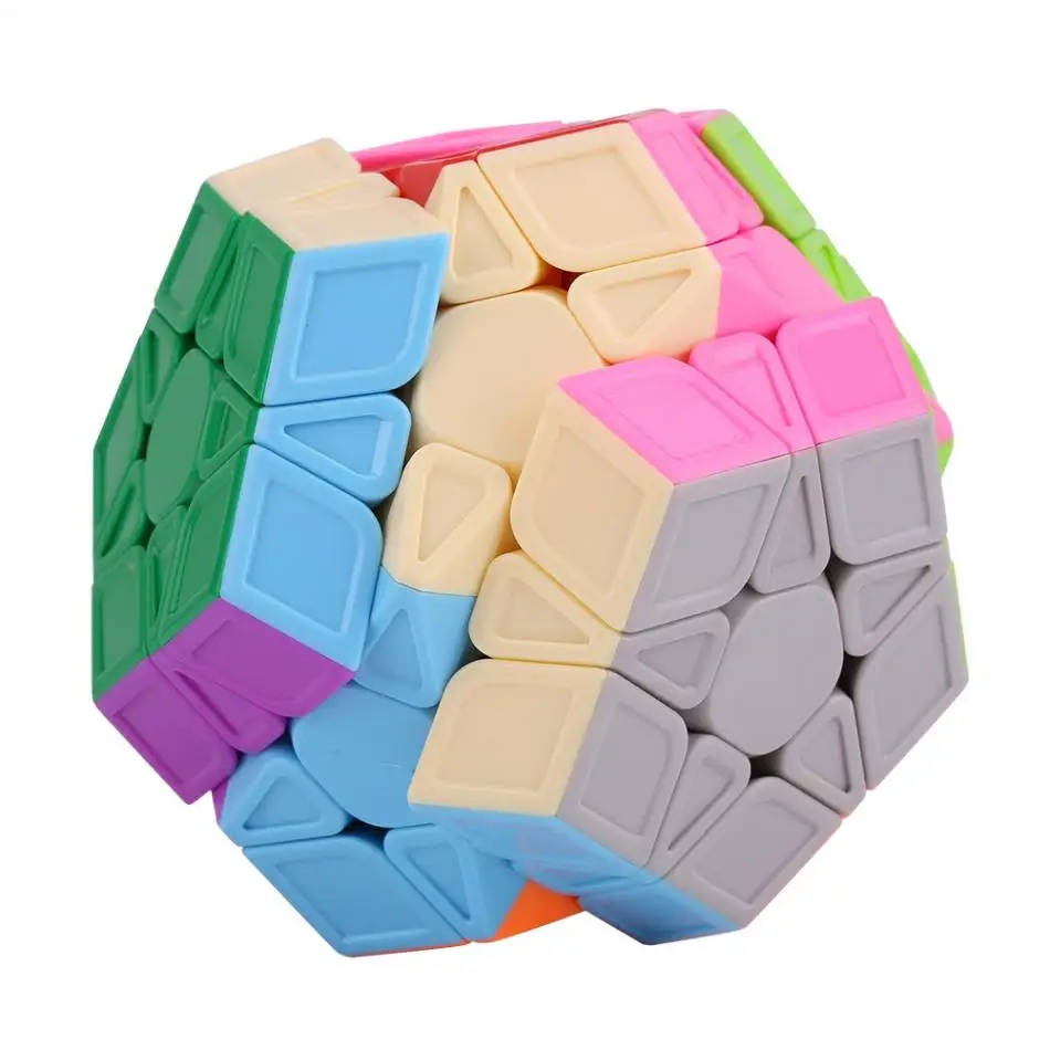 Волшебный куб Cubo Magico megaminx Головоломка Куб необычный красочный скоростной куб вращающиеся Скручивающиеся игрушки для детей