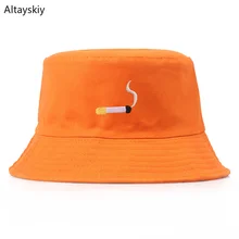 Женские весенние шляпы в стиле хип-хоп с вышитым буквенным принтом, рыбацкая шляпа, Женская Корейская Стильная универсальная одежда для отдыха, модный простой шик