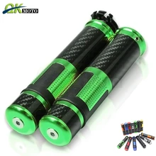 Универсальный 7/" 22 мм руль мотоцикла рукоятка наконечники для Kawasaki NINJA ZX6R ZX10R ZX11R Z650 ER-6F ER-6N HONDA CB 500X