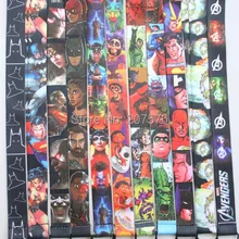 Дизайн Мстители один мобильный телефон мультфильм шеи ремень MP3/4 сотового шеи шнурок для пропуска#553