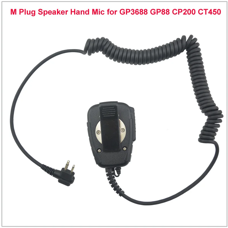 M Plug Динамик ручной/плечевой микрофон для Motorola CP200 CT450 P040 GP68 Hytera TC 500 PUXING 700 Kirisun