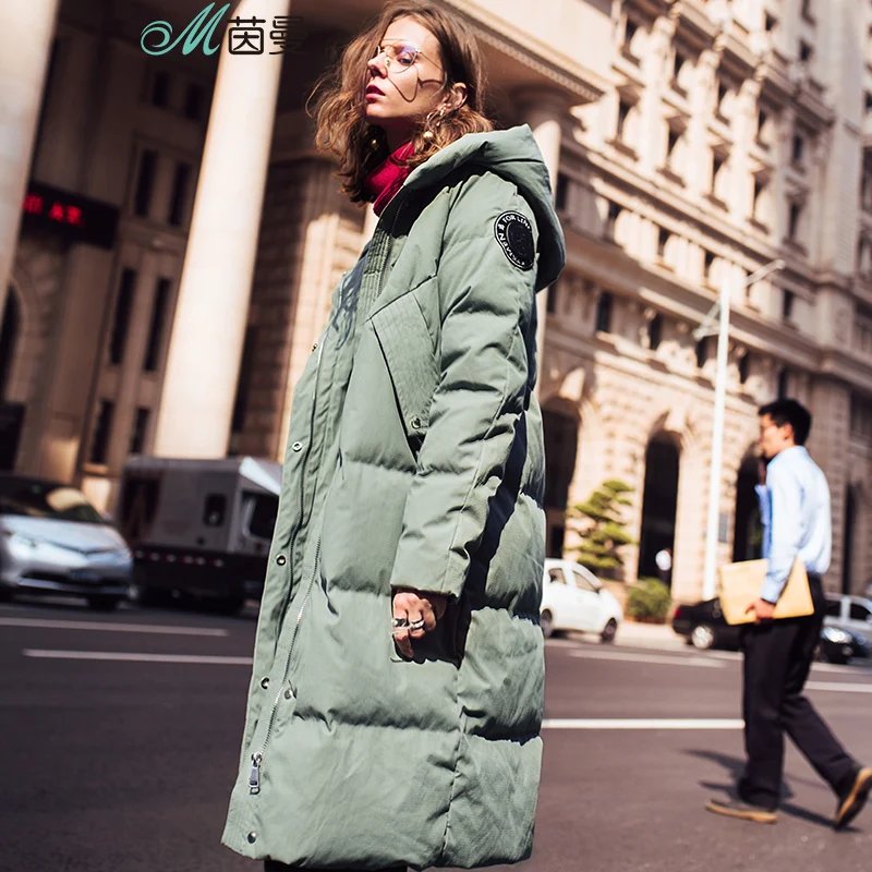 INMAN 2017 Women s Winter New hooded duck down to warm down font b coat b