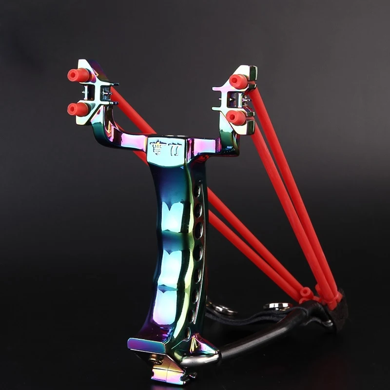 Adjustable Stainless Hunting Slingshot High Velocity Catapult
