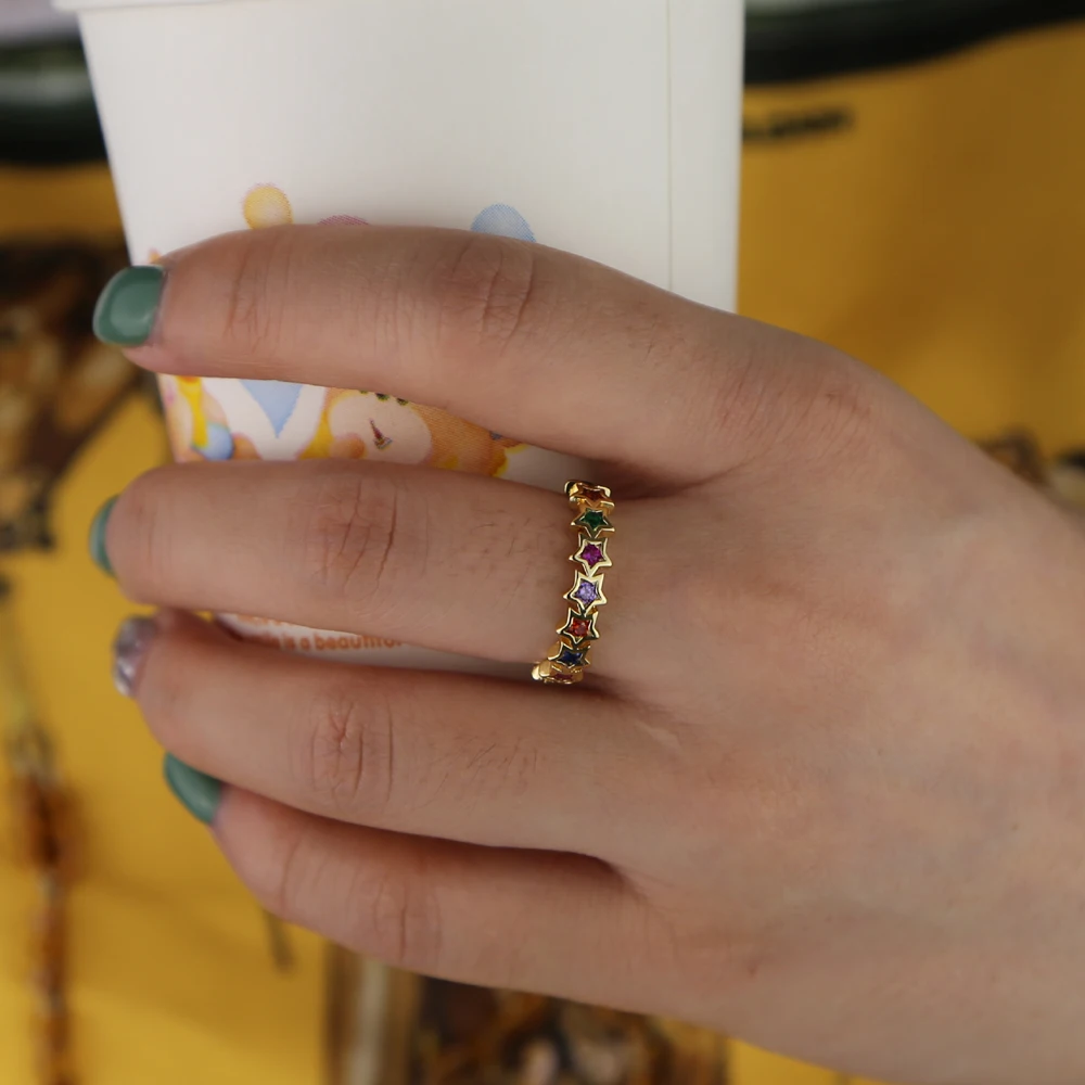 BRASS RING SIZE 5 6 7 8 (8)