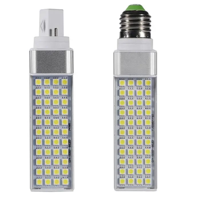E27 G24 SMD 5050 светодиодный светильник 5 Вт 7 9 11 13 Вт|e27 base light bulb|e27 cfllight big |