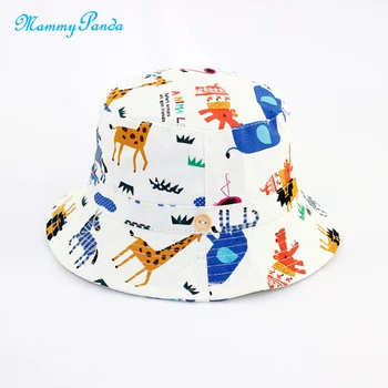 

Baby Hat Cute Cartoon Animal Bonnet Boy Girl Sun Hats Cotton Beach Fisherman Summer Baby Cap Pot Girls Hats Infant Panama Cap