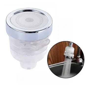 

3 Modes Water Saving ABS Kitchen Faucet Aerator Pressurized Water Faucet Nozzle Filter Water Tap Bubbler with Switch