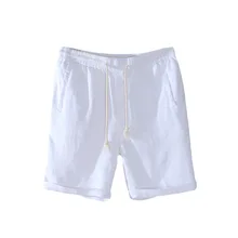 Мужские шорты летние модные мужские Шорты повседневные хлопковые узкие Бермуды мужские пляжные шорты для бега брюки до колена шорты