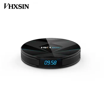 

VHXSIN 2pcs/lot HK1 PLUS MINI Smart TV Box Android 9.0 RK3318 4GB RAM 64GB ROM 2.4G/5G