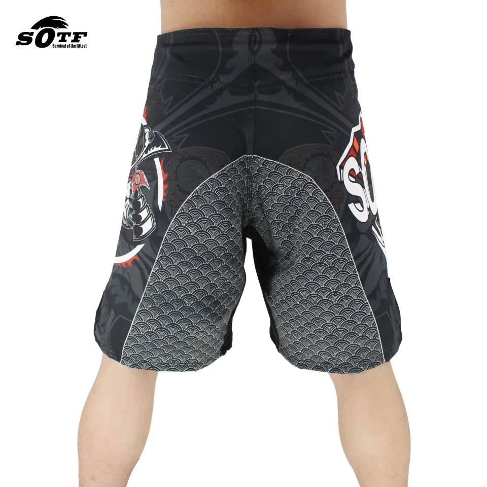 Мужские дышащие боксерские спортивные плоские брюки шорты Tiger Muay Thai mma boxeo дешевые