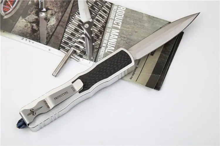 Custom Prototype folding knife D2 blade Aluminum handle outdoor gear tactical camping hunting EDC tool kitchen knife