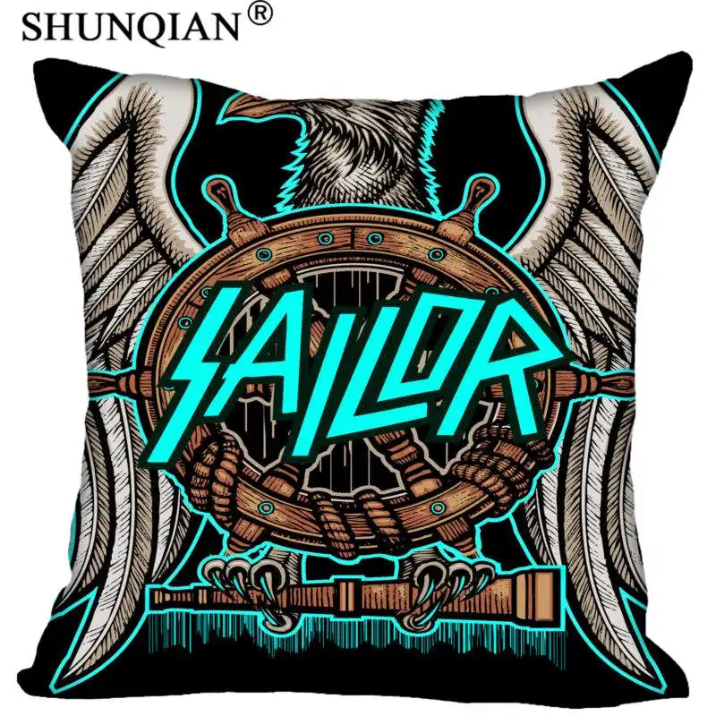 Customized Pillow Cover SLAYER Decorative Pillowcase Square Zipper Pillow Cover 20X20cm 35X35cm 40x40cm