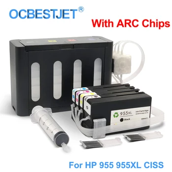 

4Colors/Set For HP 955XL 955 XL CISS Continuous Ink Supply System For HP Officejet Pro 7740 8710 8730 8740 8735 8715 8720 8725