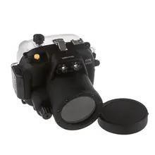 Meikon 40M Waterproof Underwater Camera Housing Case Bag for Canon 550D T2i