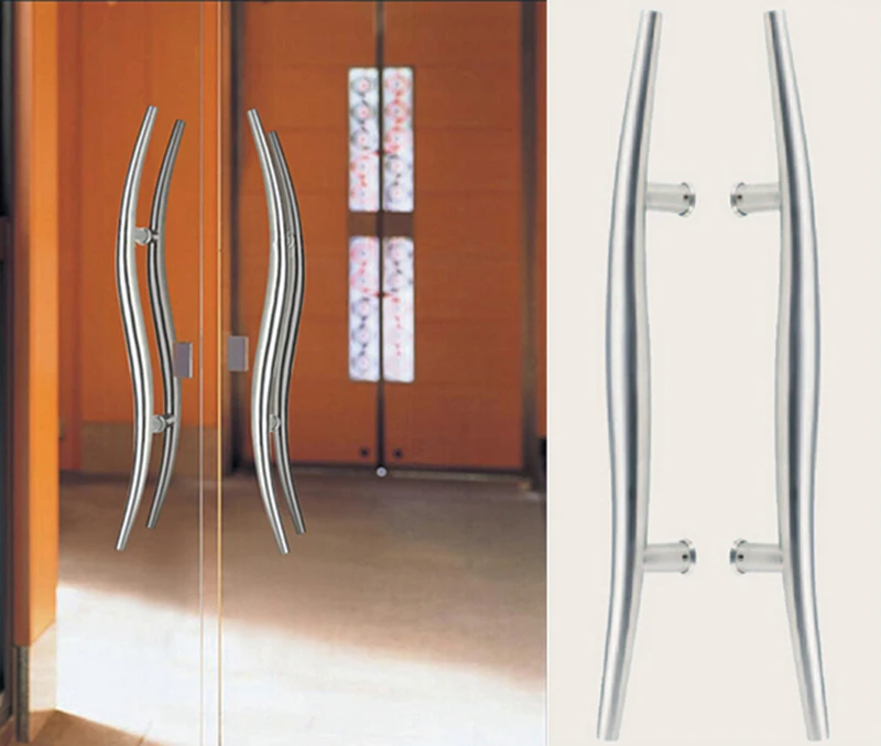 Architectural Door Handle 304 Grade Stainless Steel Snake Pull Handles