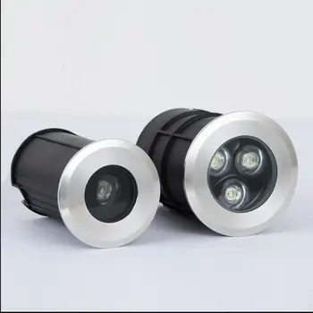 

3W 9W LED Underground Lamp Buried Lighting LED Outdoor Recessed Floor Lamp Ground Light IP68 Waterproof AC85-265V/DC12V SNYKA