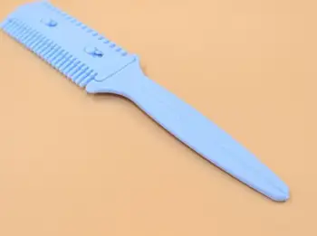 

New Professional Trimmer Comb Dual Side Cutting Thinning Slim Haircuts Blade Beauty Home DIY Cut Tools