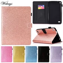 Wekays For Amazon Fire 7 2015 Glitter Bling Leather Fundas Case For Coque Amazon Kindle Fire 7 Fire7 2015 7.0