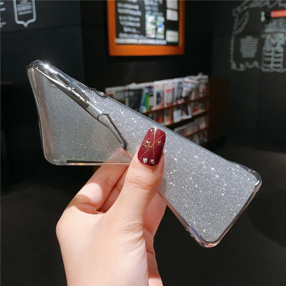 Блестящий блестящий чехол для Samsung Galaxy M30 A40S A10 A20 A70 A50 A60 A20E A40 2019 Note 8 9 S8 S9 S10 Plus S7