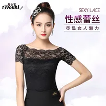 Новинка, Сексуальная Одежда для танцев, Женский Топ для латинских танцев, сальса, Румба, танец чача, куртка для выступлений, тренировочный костюм