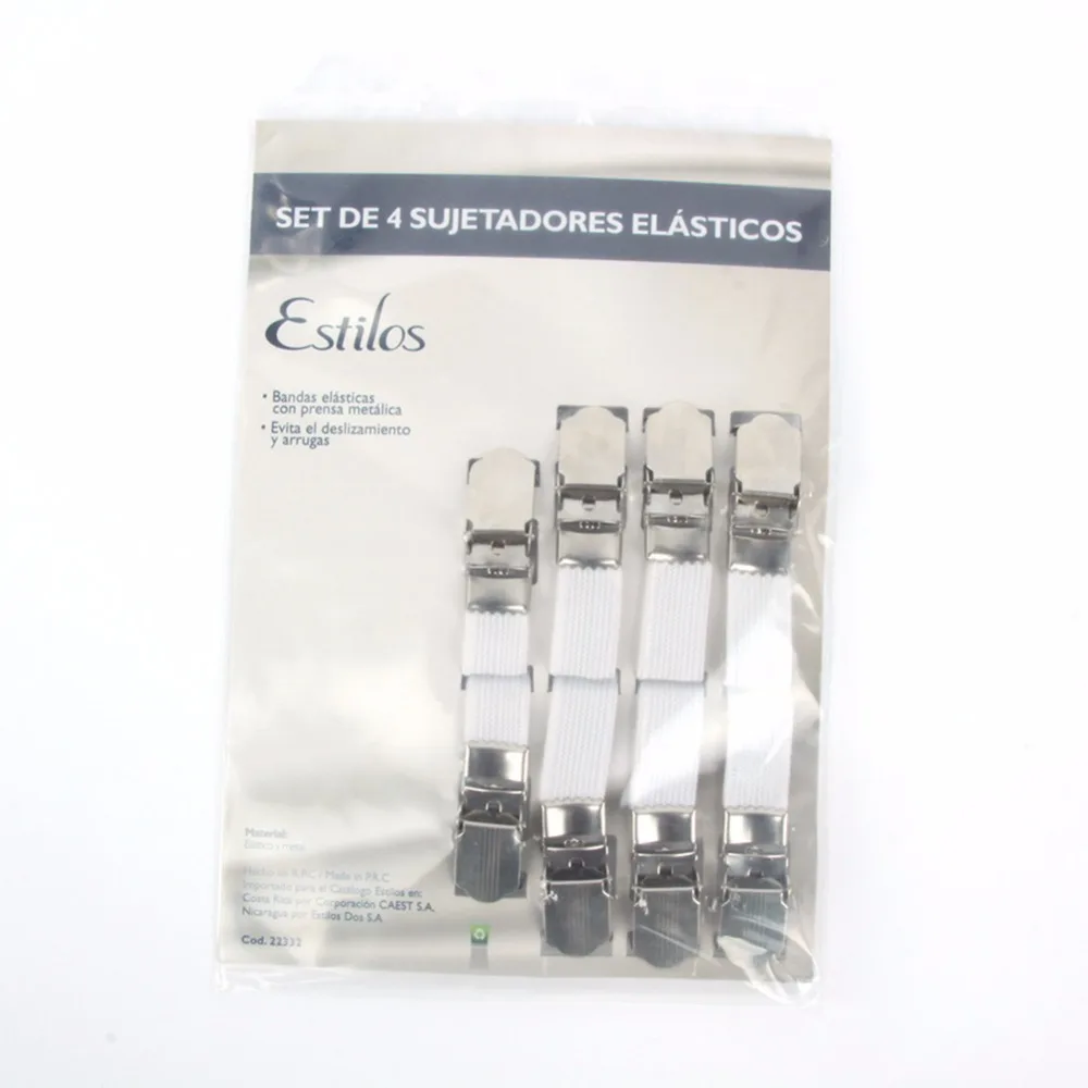 4Pcs Metal Bed Sheet Fasteners Clip Grippers Mattress Strong Elastic Holder 2018 4Pcs Metal Bed Sheet Fasteners Clip Grippers Mattress Strong Elastic Holder 2018
