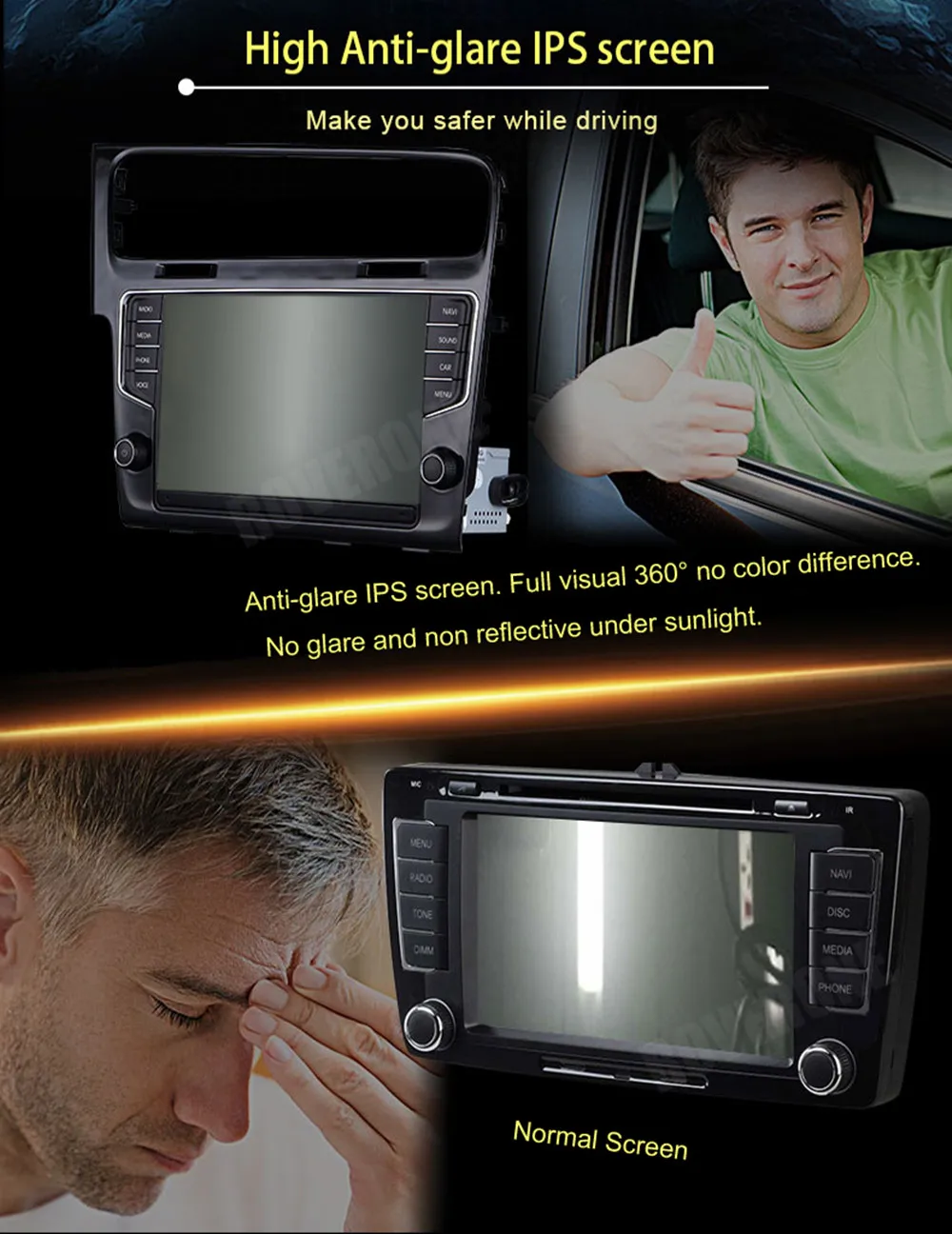 Best For VW Passat CC B6 B7 For Volkswagen Original MIB 4 Infotainment System Touch Screen Car Navigation Multimedia Player 15