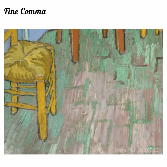 Us 103 55 5 Off Bedroom In Arles First Version By Vincent Van Gogh Hand Painted Oil Painting Reproduction Replica Wall Art Canvas Painting Repro In