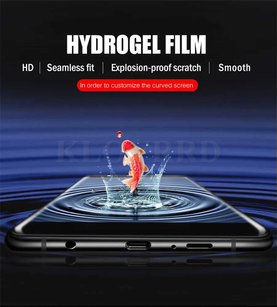3D наклейка, силиконовая, полное покрытие, мягкая Гидрогелевая пленка для samsung Galaxy A8 S8 S9 S10 Plus Note 8 9 Star S10e, защита экрана