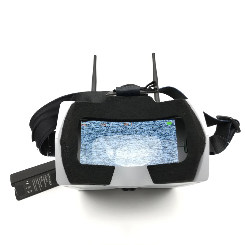 Hiee 40CH 5,8G 7 дюймов HD FPV разнообразие монитор очки 1024 x600HD встроенный аккумулятор для FPV Мультикоптер или QAV250 гоночный Дрон