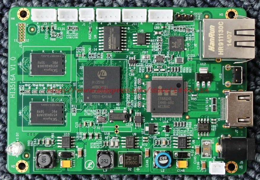 free shipping Hi3516A development board H.265/H.264 SDI/HDMI SDK input 1080P60