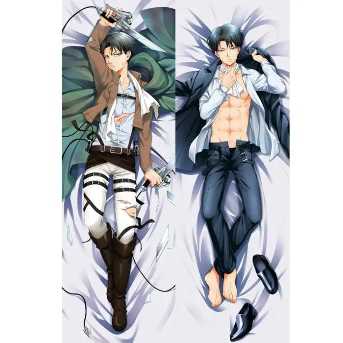Новинка японское крутое аниме BL Attack On Titan Levi rivaile Throw Otaku Dakimakura подарочное