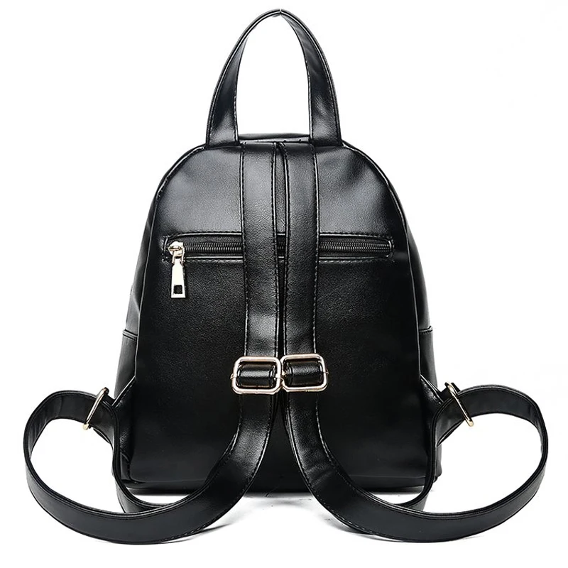 2018 damen mode rucksack casual schulter tasche college stil hohe qualität paket einfache feste farbe