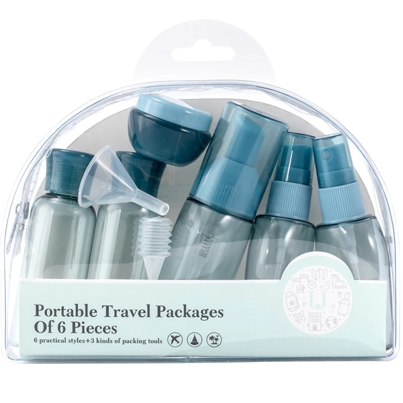 Portable Travel Soap Dispenser Pump Set Outing Hand Sanitizer Bottle Cosmetic Liquid Spray Bottle Press Empty Shampoo Bottle Portable Travel Soap Dispenser Pump Set Outing Hand Sanitizer Bottle Cosmetic Liquid Spray Bottle Press Empty Shampoo Bottle