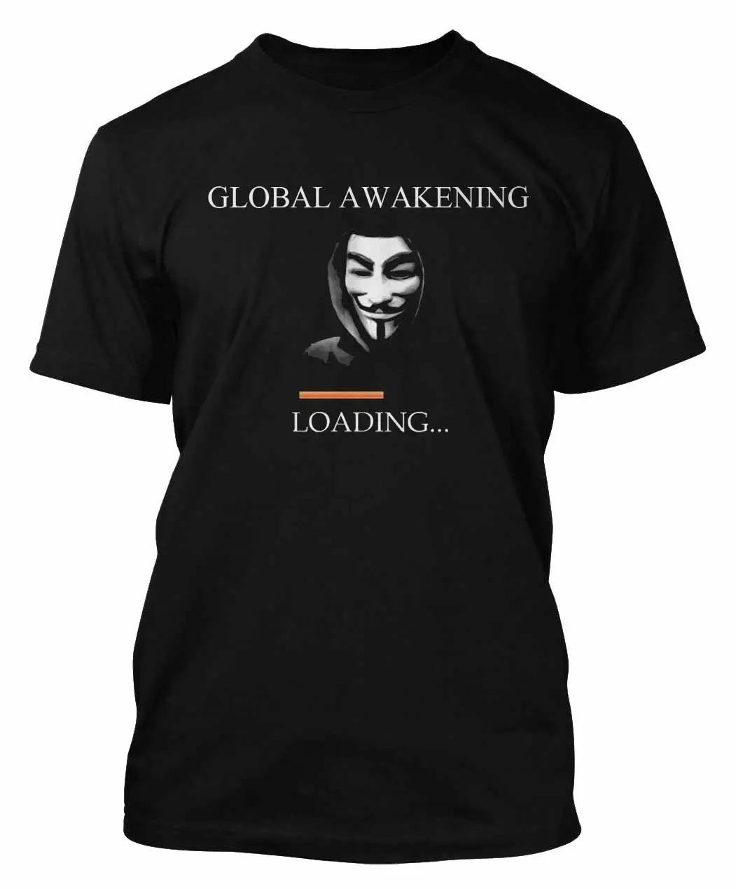 Анонимированная футболка V для VENDETTA Маска Мужская Женская WE ARE THE 99% DTG9 крутая