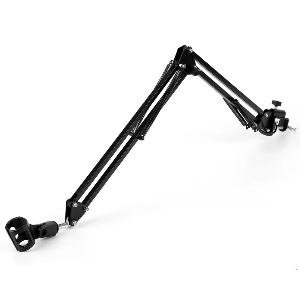 Wholesale Mic Microphone Suspension Boom Scissor Arm Stand Holder for Studio Broadcast hot new