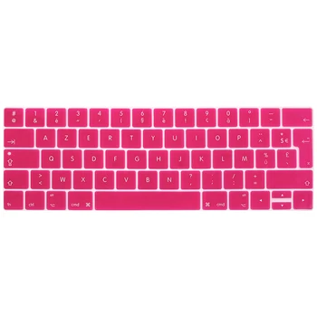 

EU French Language AZERTY Silicone Keyboard Cover Skin for Macbook Pro Retina 13 15 TOUCHBAR 2016 Models A1706 A1707