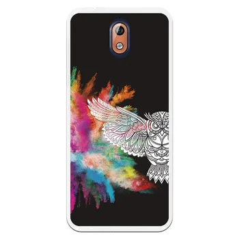 

WP006 Owl costume drawing stand case for Nokia 3.1