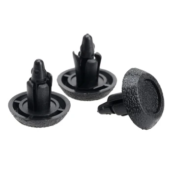 

Hole Car Clips Plastic Auto Clip Black Door cards Roof lining Engine covers Wheel arch linings